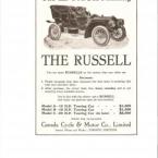 Russell motor car